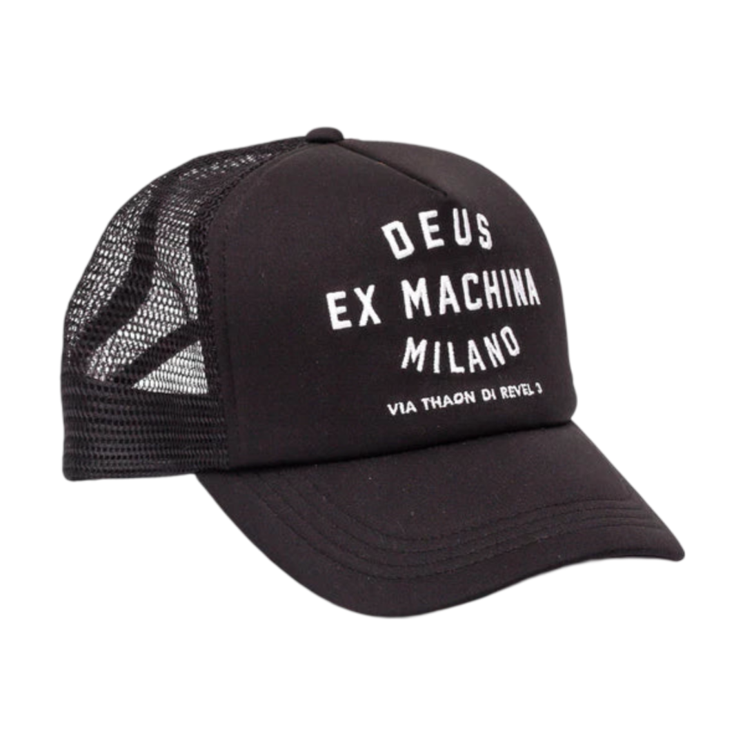 Milano Address Trucker - Black