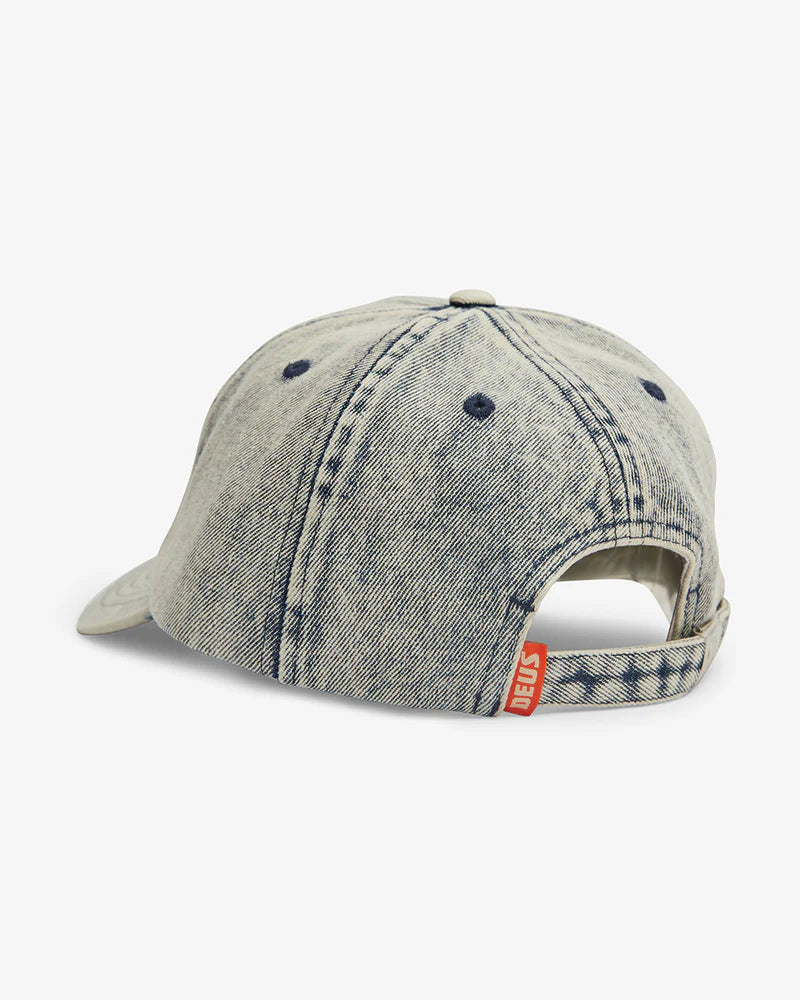 Ortiz Denim Cap - Light Blue Wash