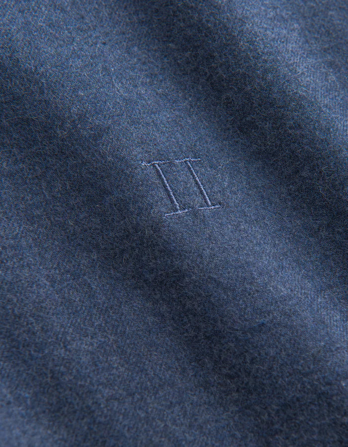 Desert Regular Shirt - Dark Navy Mélange