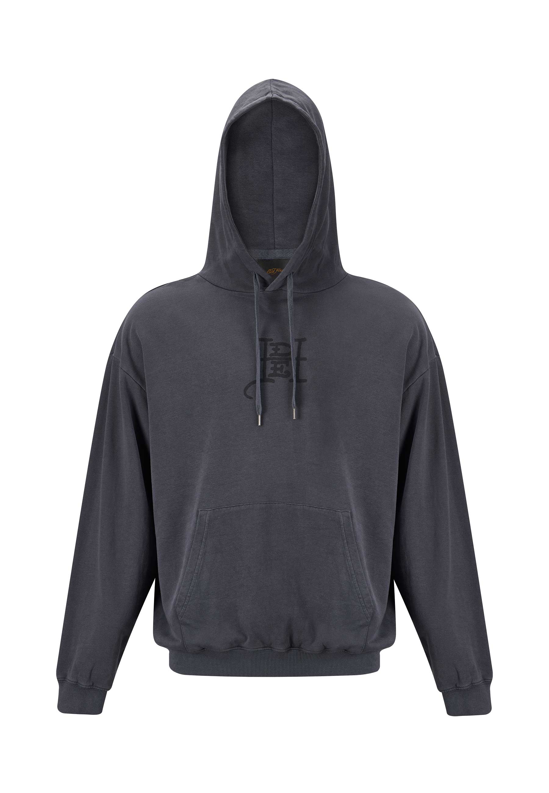 Melrose Tiger Hoody Sweat - Washed Charcoal
