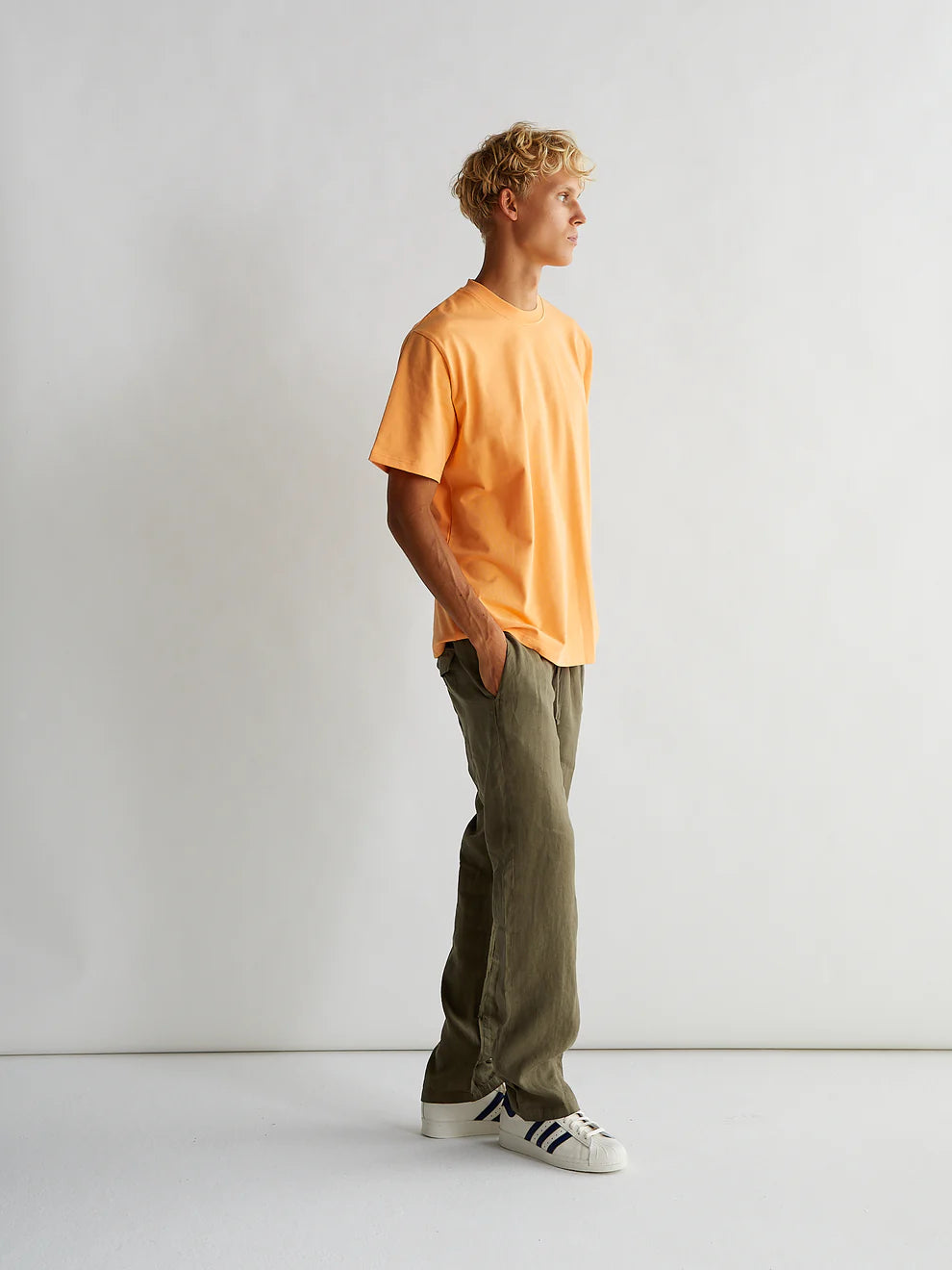 Eik Linen Pant - Khaki