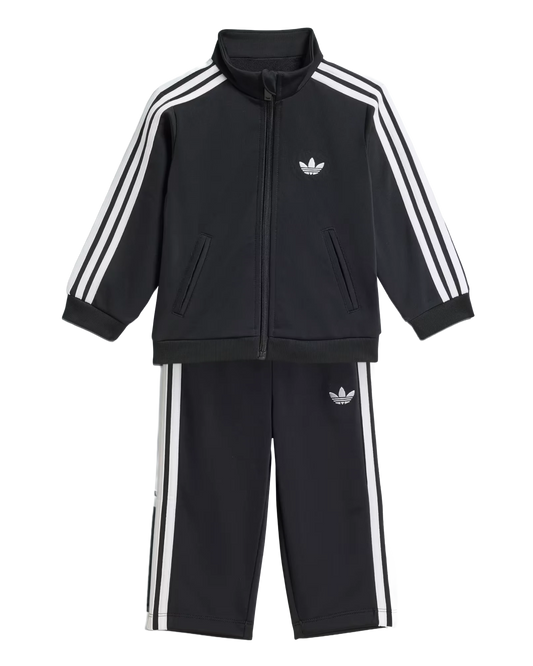Kids Firebird Tracksuit - Black/White