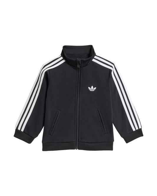 Kids Firebird Tracksuit - Black/White