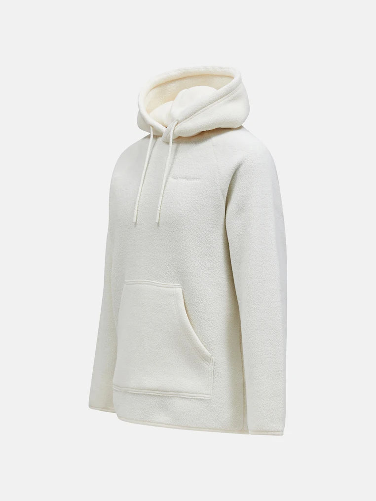 M Fleece Hood - Vintage White