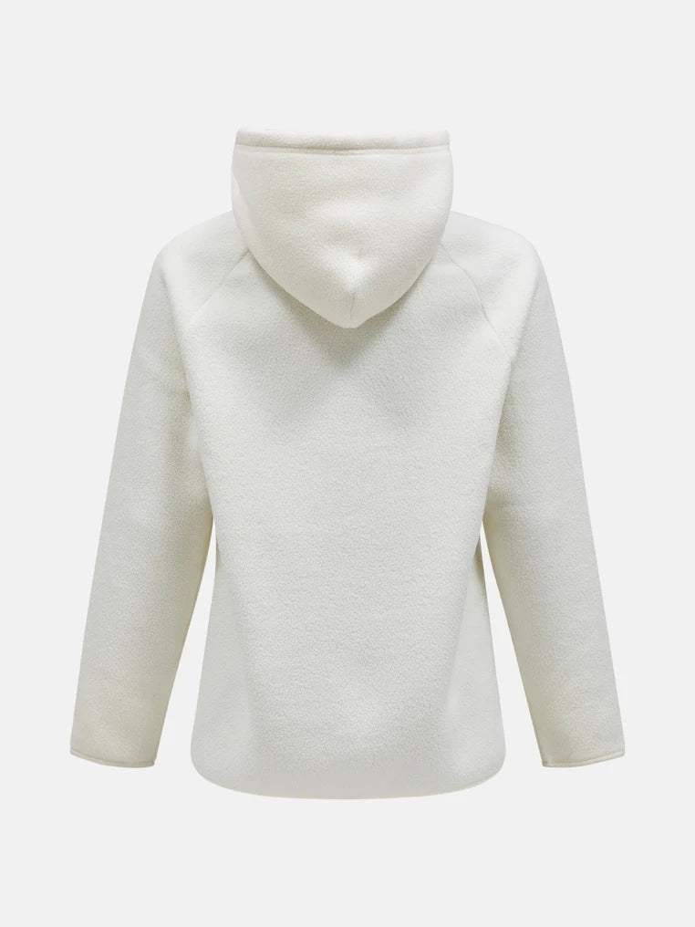 M Fleece Hood - Vintage White