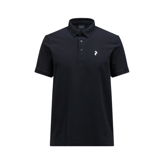 Classic Cotton Polo - Black