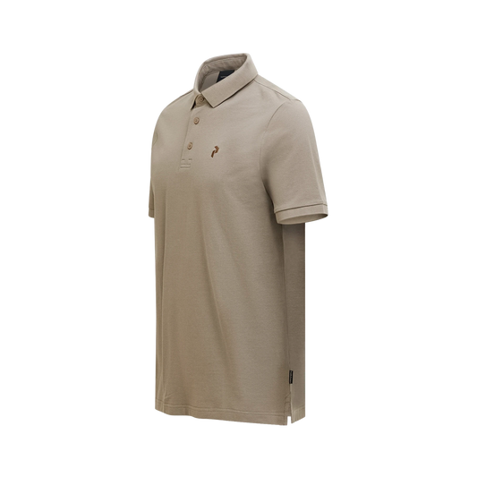 Classic Cotton Polo - Avid Beige
