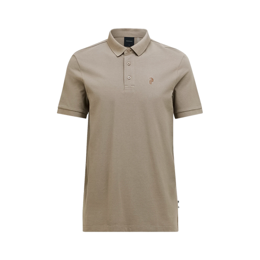 Classic Cotton Polo - Avid Beige