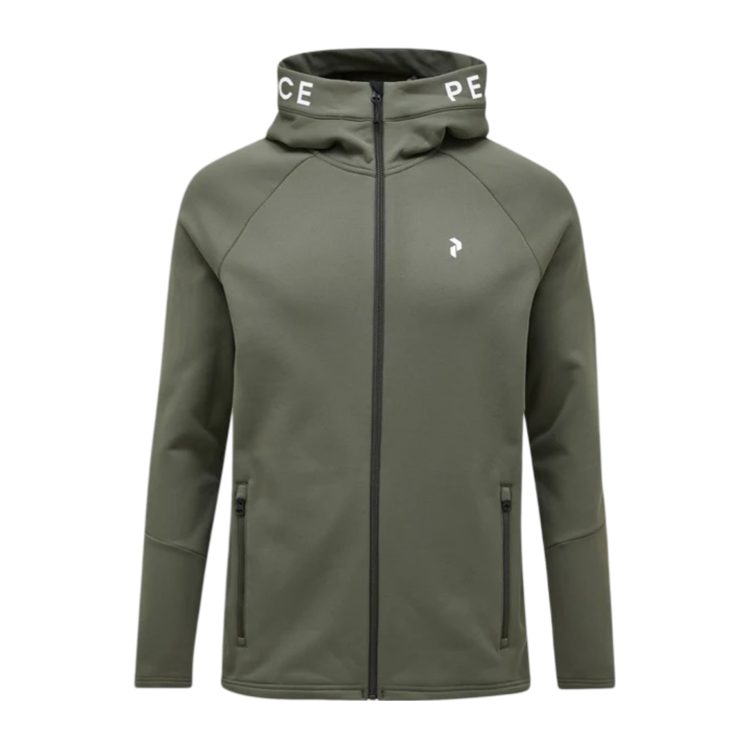 M Rider Zip Hood - Pine Needle