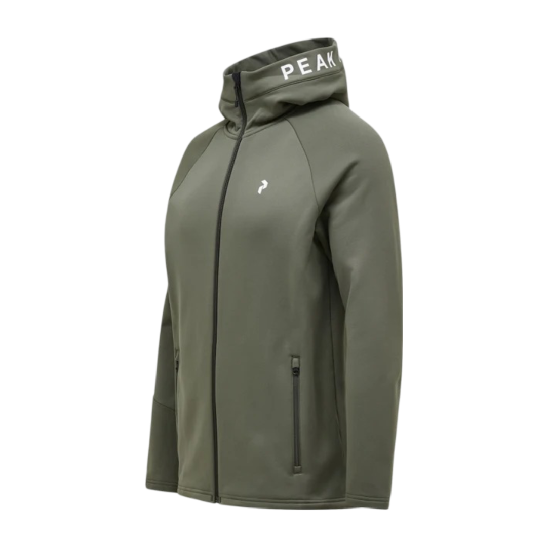 M Rider Zip Hood - Pine Needle