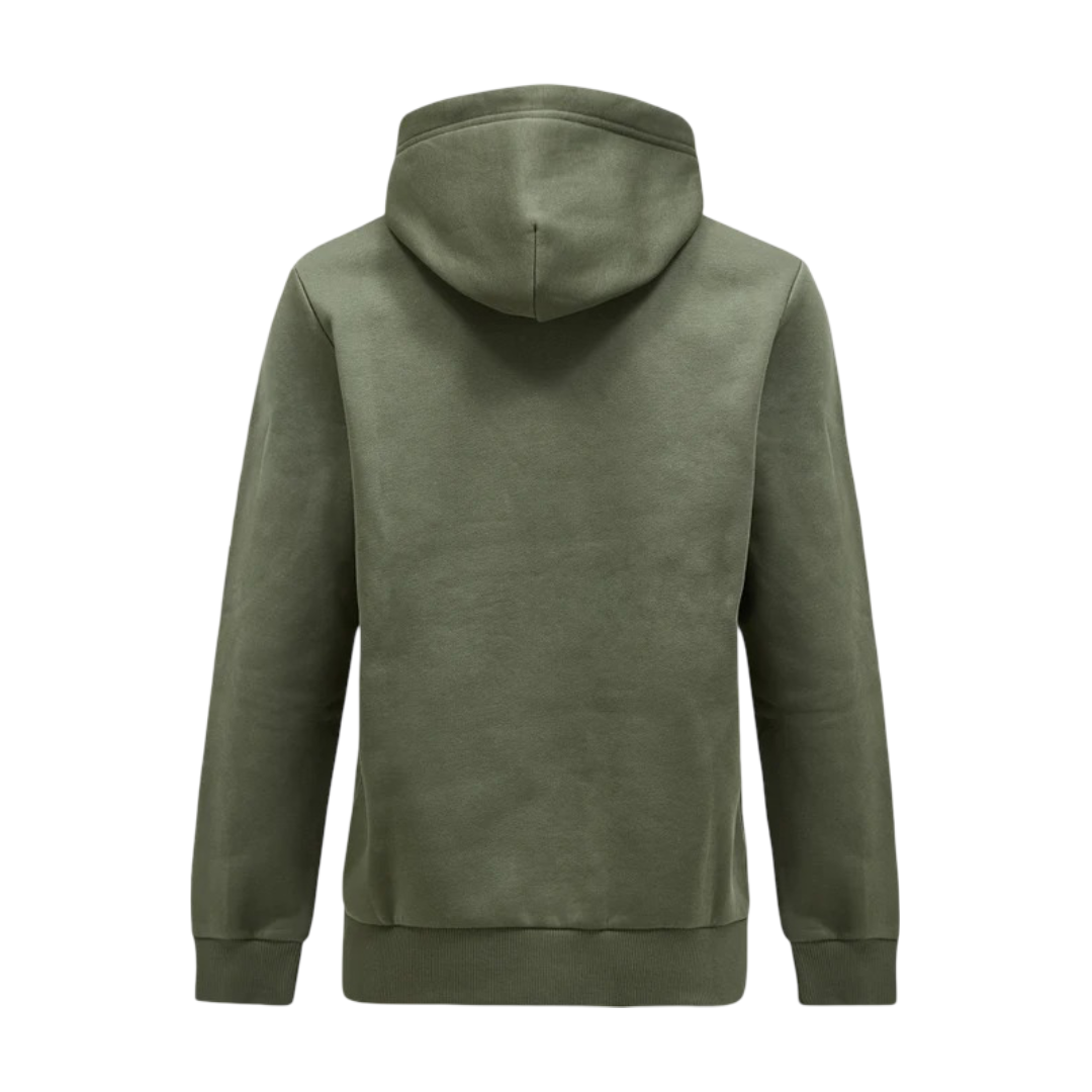 M Original Small Logo Zip Hood - Pine Needle