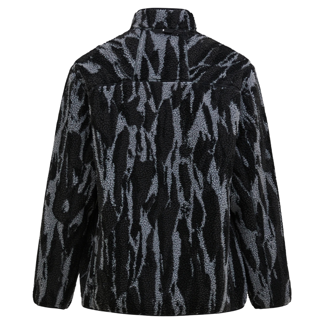 Graphic Pile Jacket - Winter Shard