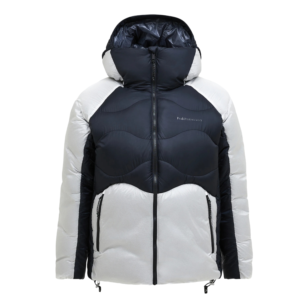 Helium Diamond Fuse Down Hood - Black/Antarctica