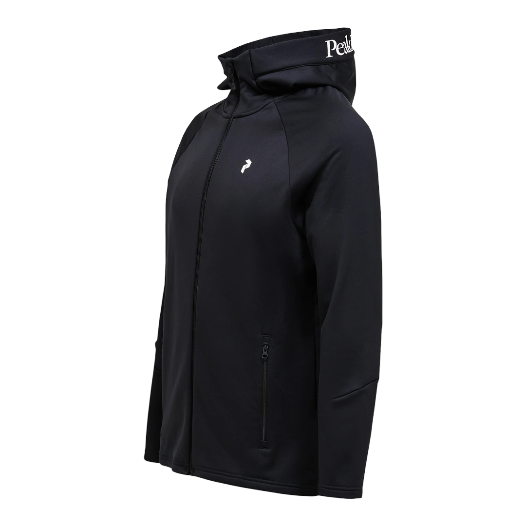 Rider Essentials Zip Hood - Black/Black