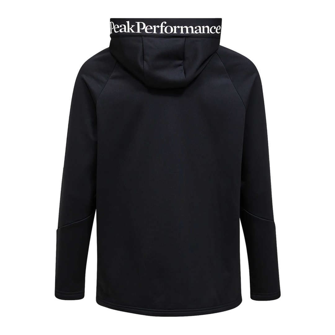 Rider Essentials Zip Hood - Black/Black