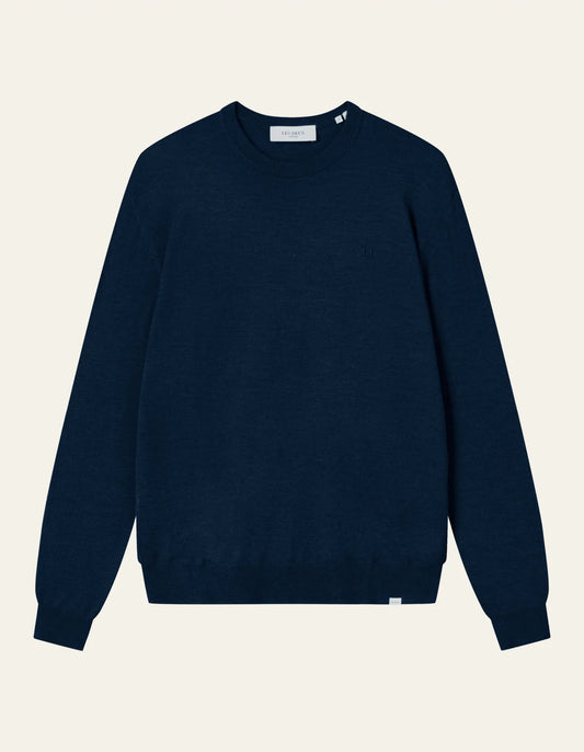 Greyson Merino Knit - Dark Navy