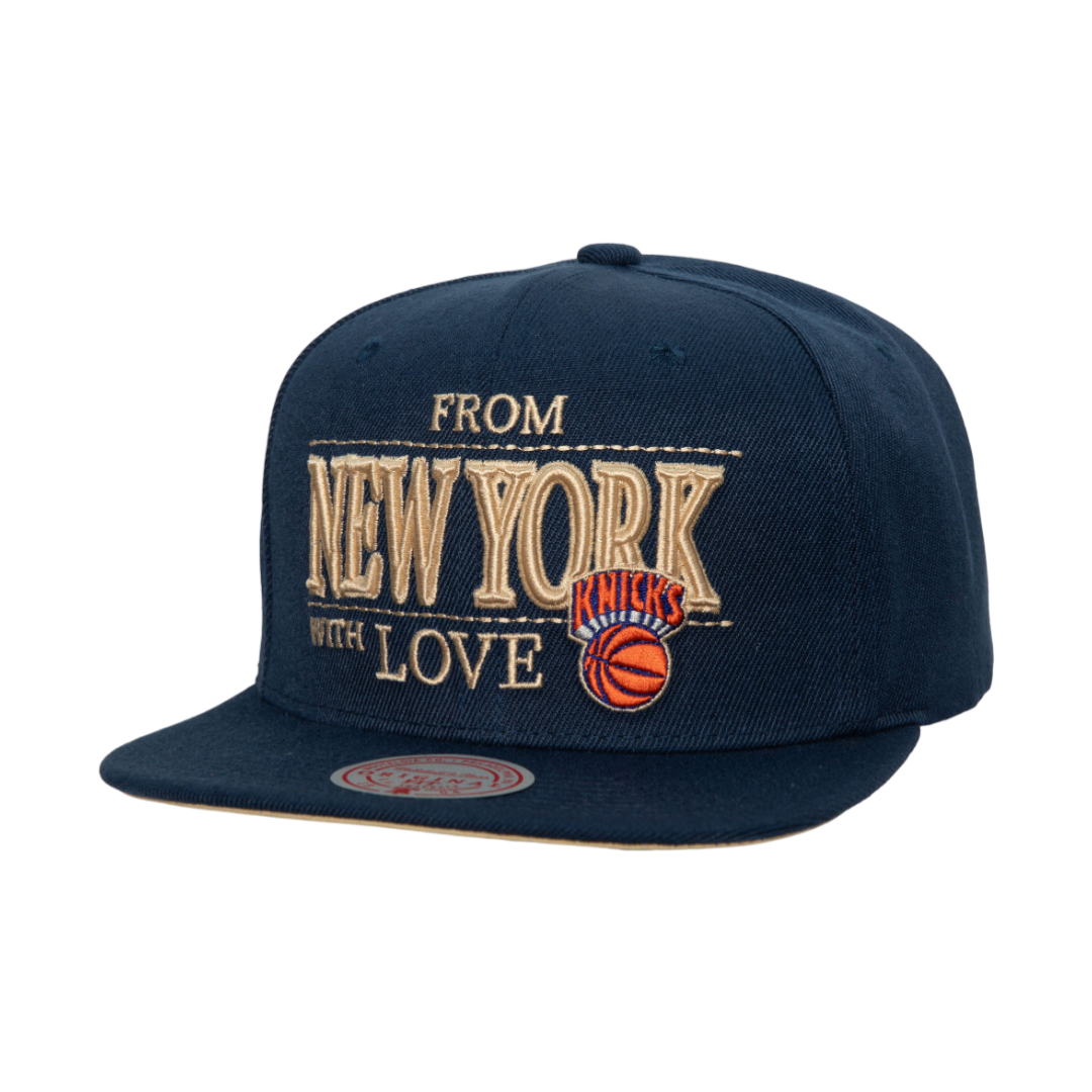 With Love Snapback Hwc - New York Knicks Blue