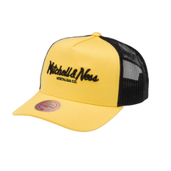 Pinscript Trucker Own Brand - Mustard/Black