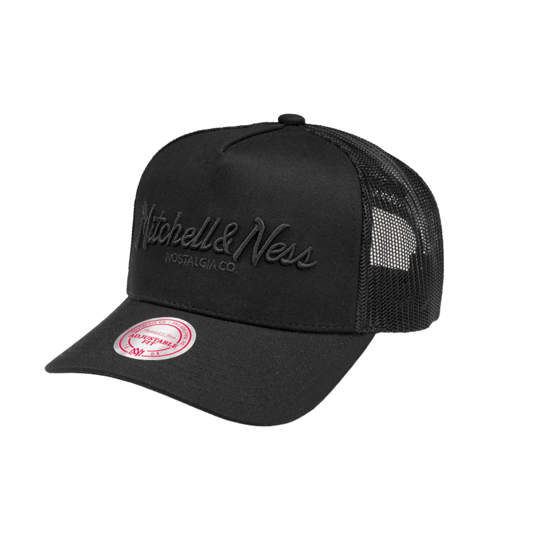 Pinscript Trucker Own Brand - Black/Black