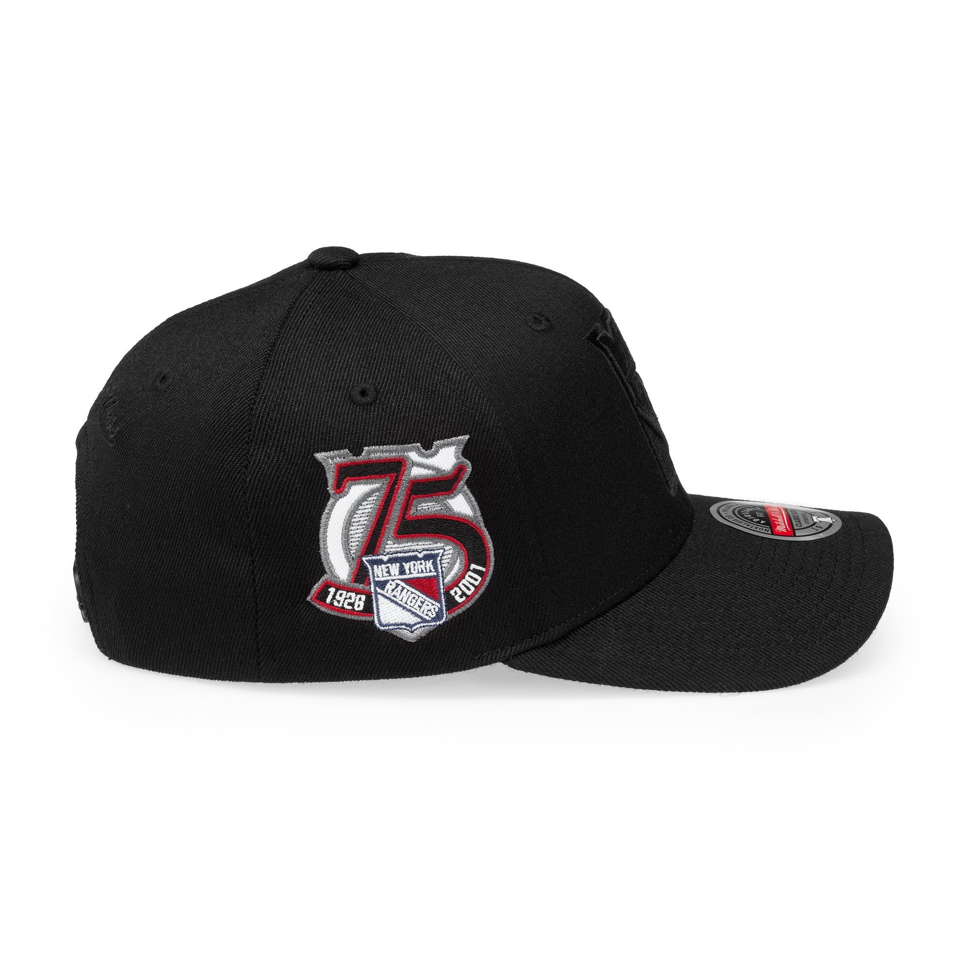 NHL Anniversary Patch Classic Red - New York Rangers Black