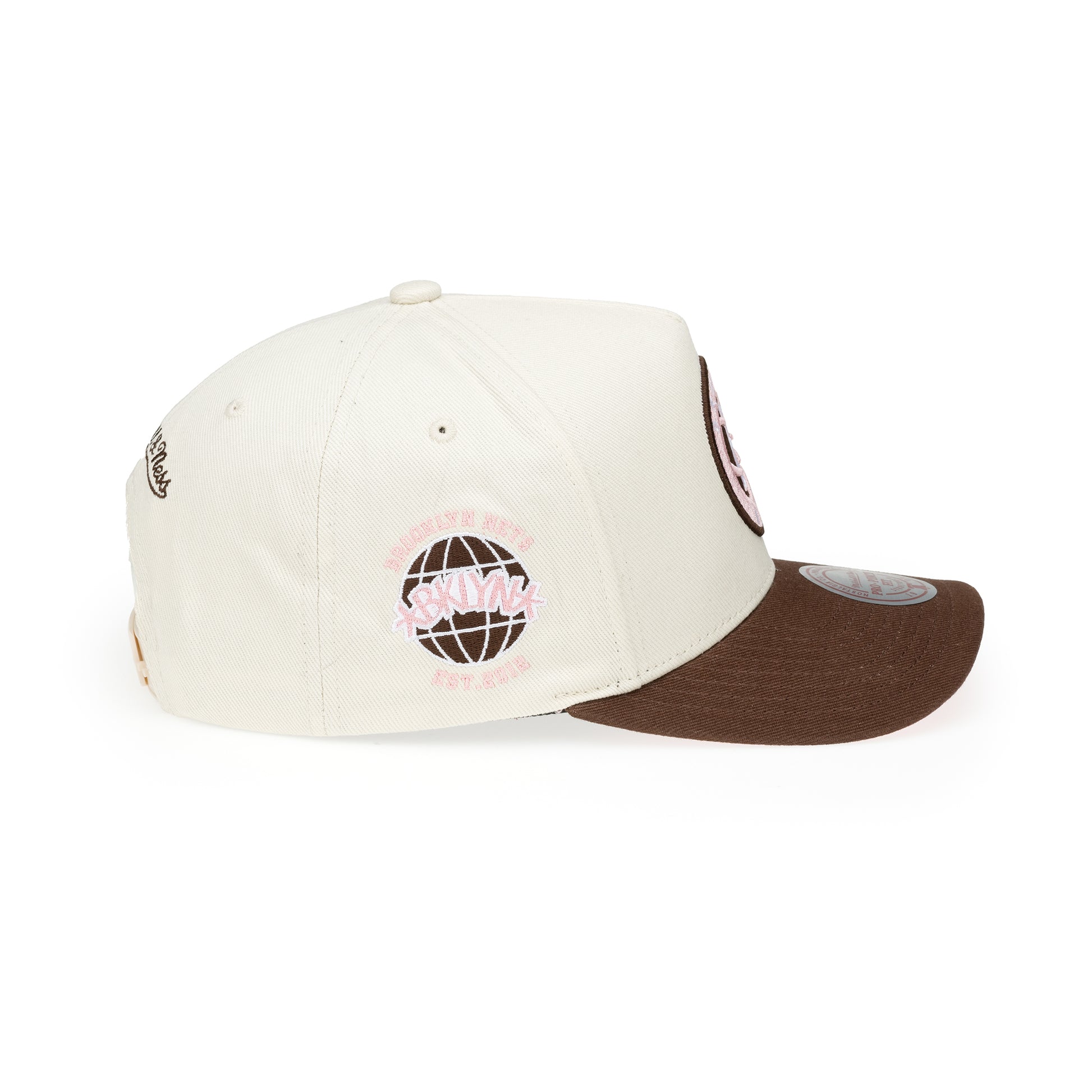 Pastel Fusion Snapback Brooklyn Nets - Sand/Pink