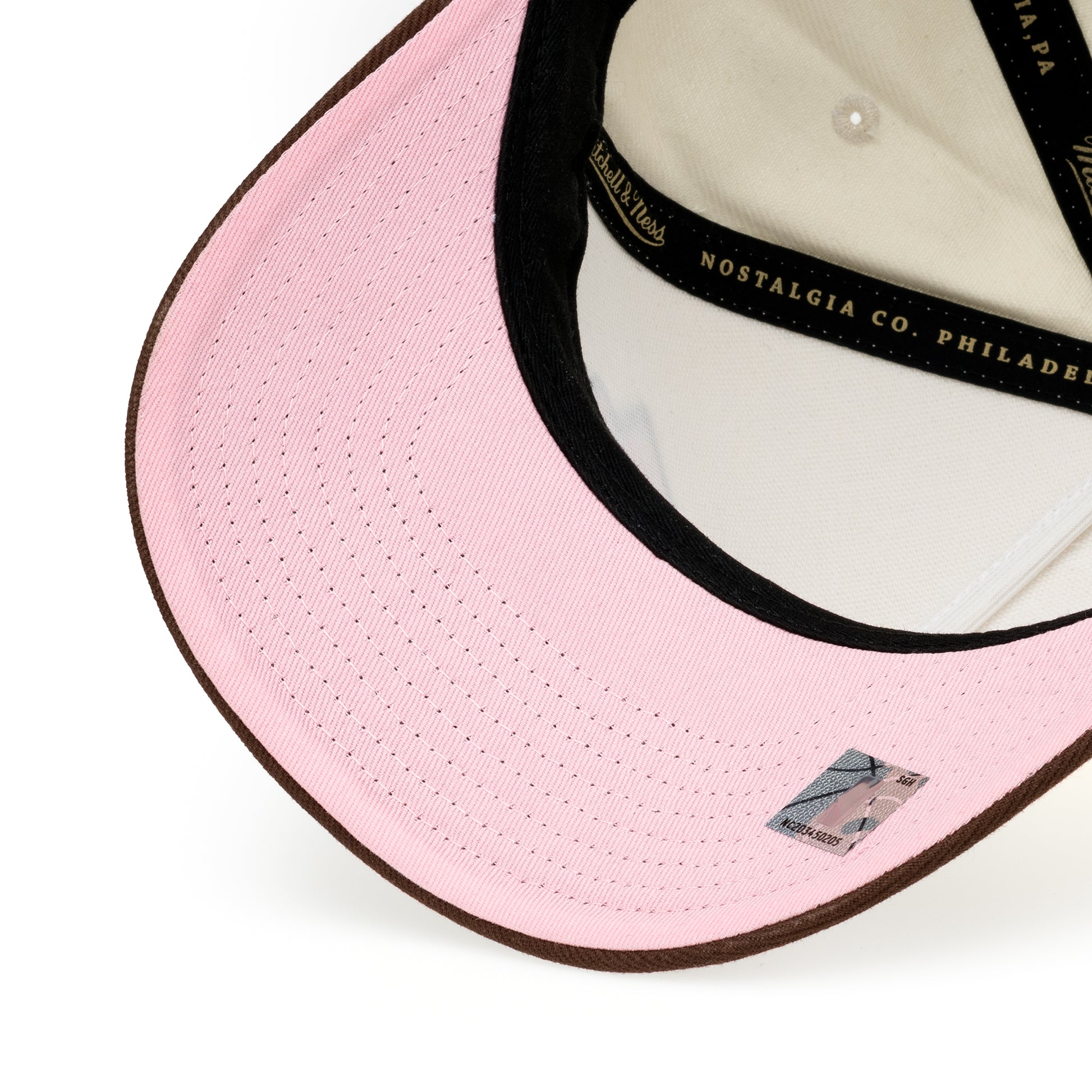 Pastel Fusion Snapback Brooklyn Nets - Sand/Pink
