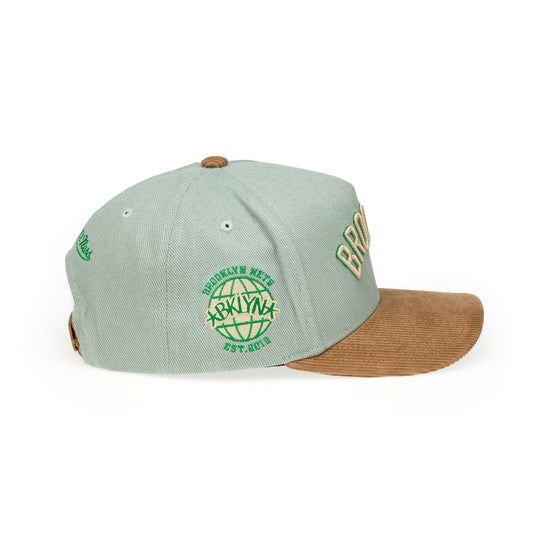 Minted Pro Crown Brooklyn Nets - Grey/Brown