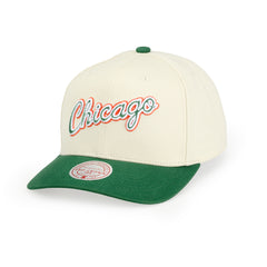 Green Orange Pro Crown Chicago Bulls - Cream/Green