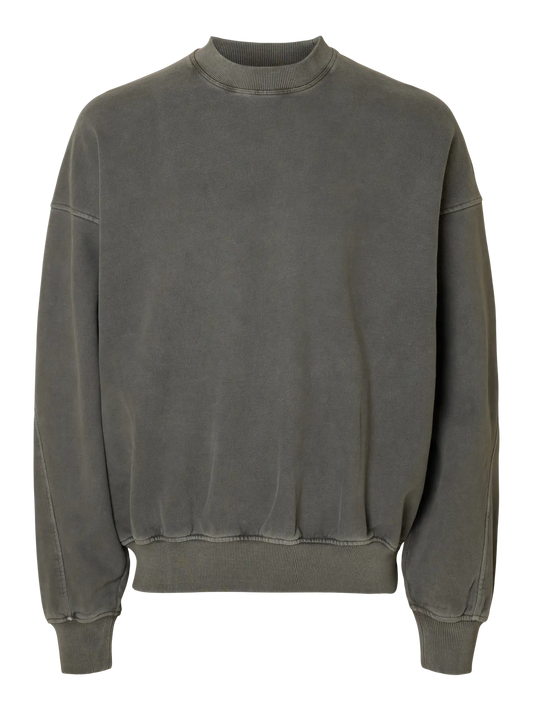 Hackett Crewneck Sweater - Forged Iron