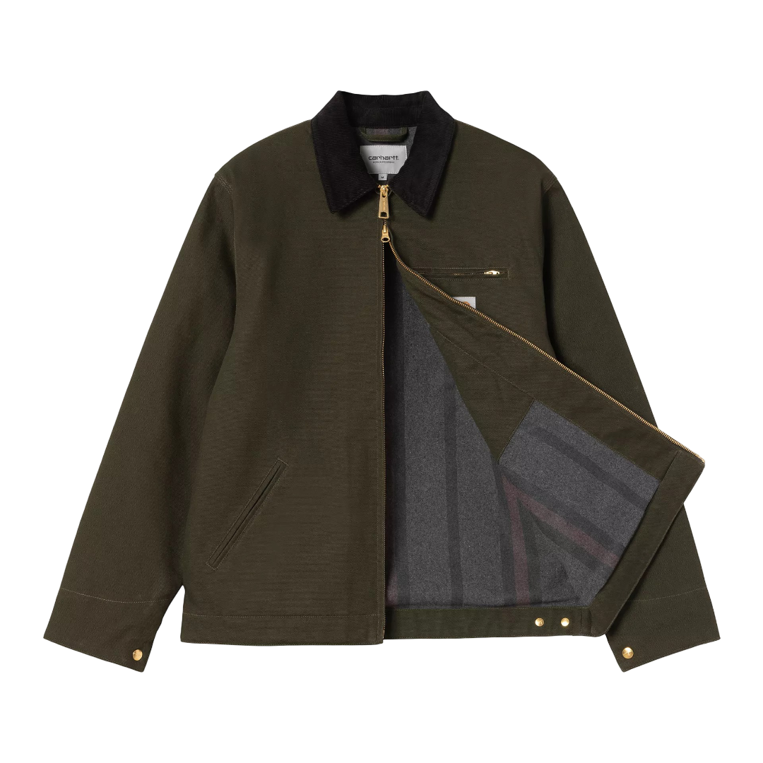 Detroit Jacket - Olive/Black rigid