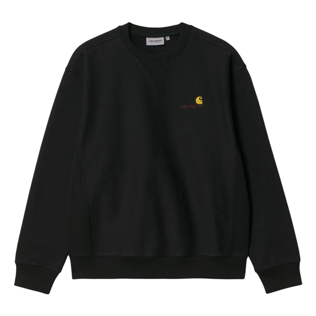 American Script Sweat - Black