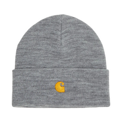 Chase Beanie - Grey Heather / Gold