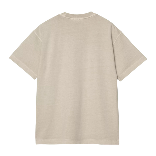 Vista Short-sleeve T-Shirt - Fleur De Sel garment dyed