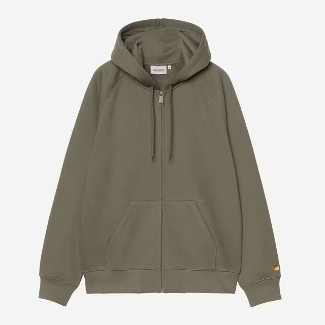 Hooded Chase Jacket - Leaf/Gold