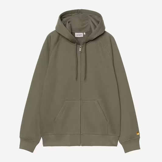 Hooded Chase Jacket - Leaf/Gold