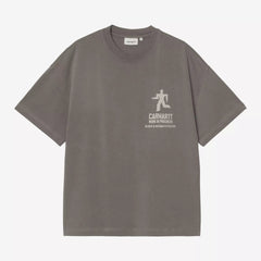 Distance Short-sleeve T-Shirt - Graphite stone dyed