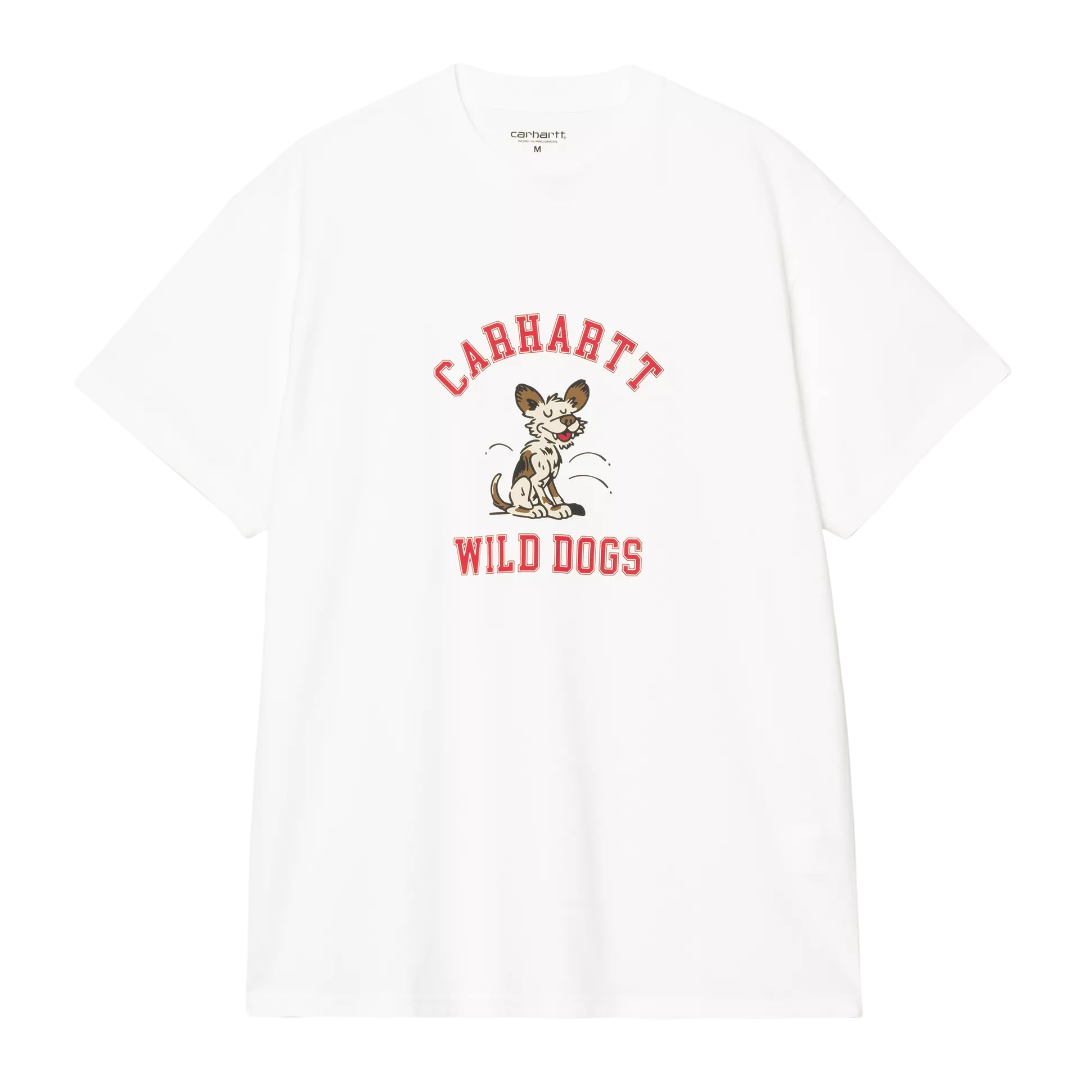 Wild Dog Short-sleeve T-Shirt - White