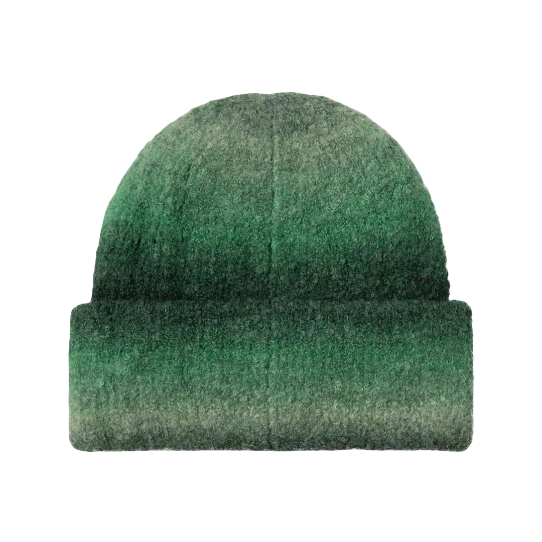 Tony Beanie - Dark Fir/Pale Olive Jacquard