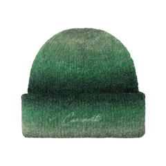Tony Beanie - Dark Fir/Pale Olive Jacquard