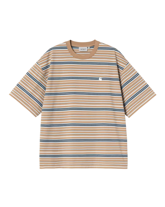 S/S Zane T-Shirt - Zane Stripe Peanut