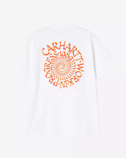 S/S Spirals T-Shirt - White