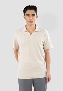 Nelson Polo Pique - Mojave Beige