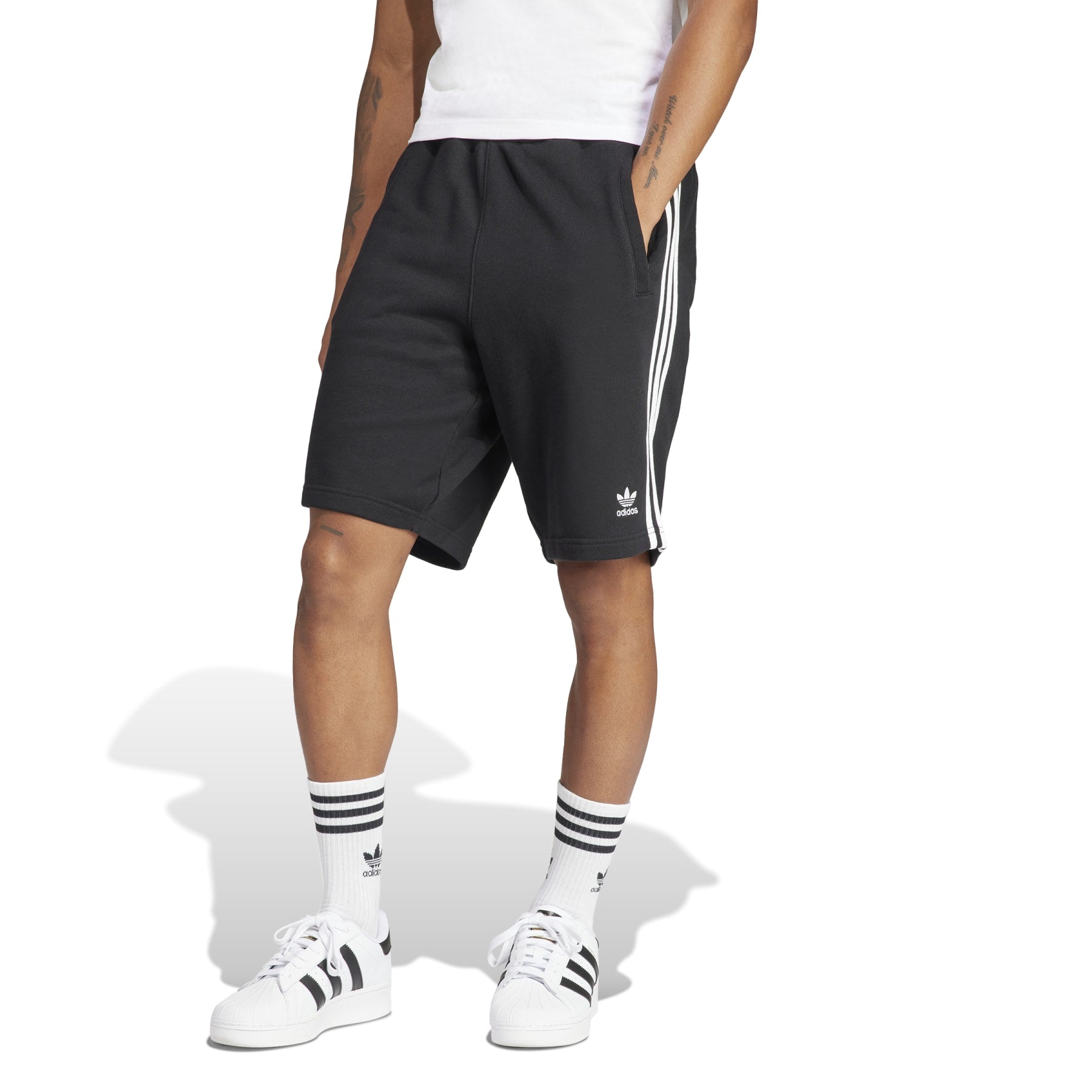 3-Stripe  Shorts - Black