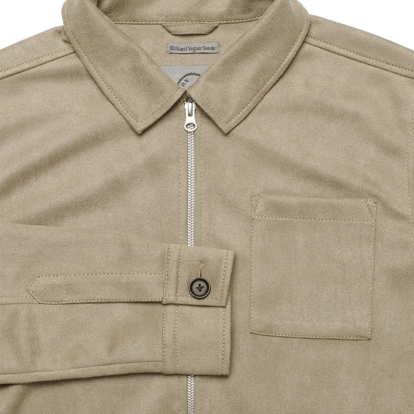 Rickard Vegan Suede - LightGrey