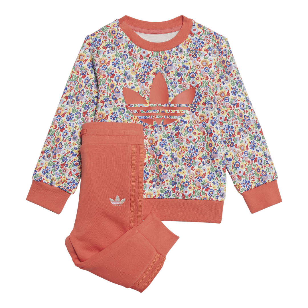 Kids Crew Set - Cloud White/Multicolour