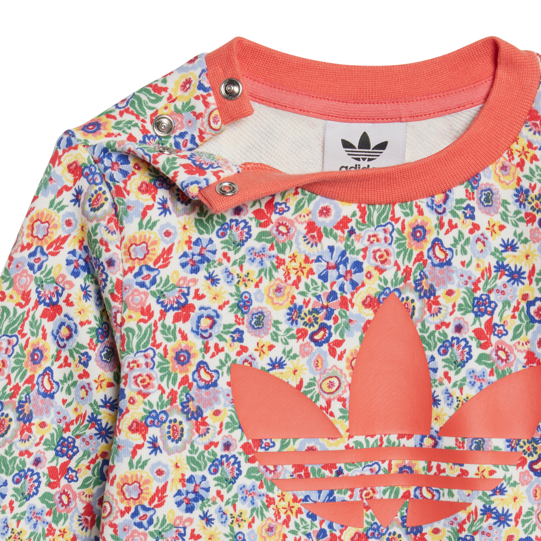Kids Crew Set - Cloud White/Multicolour