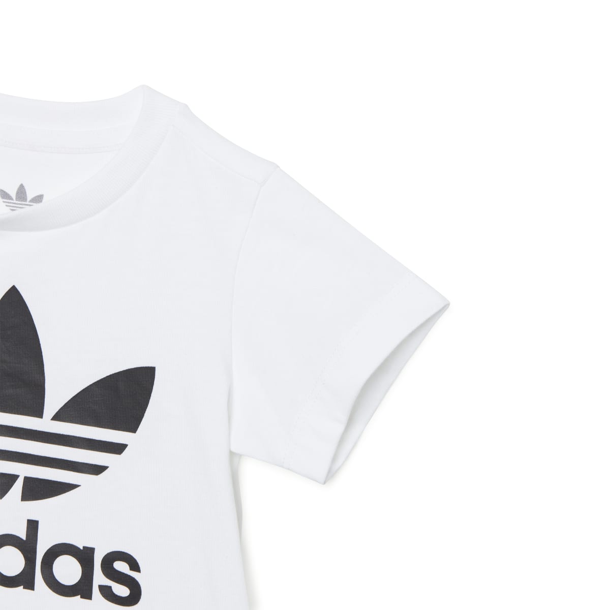 Kids Trefoil Tee - White