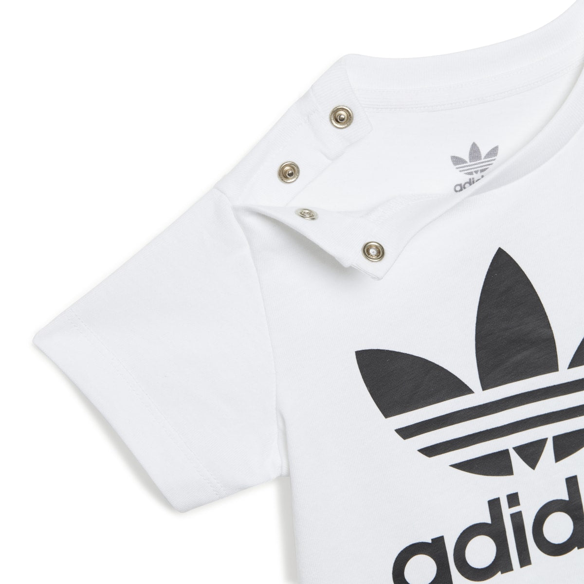 Kids Trefoil Tee - White