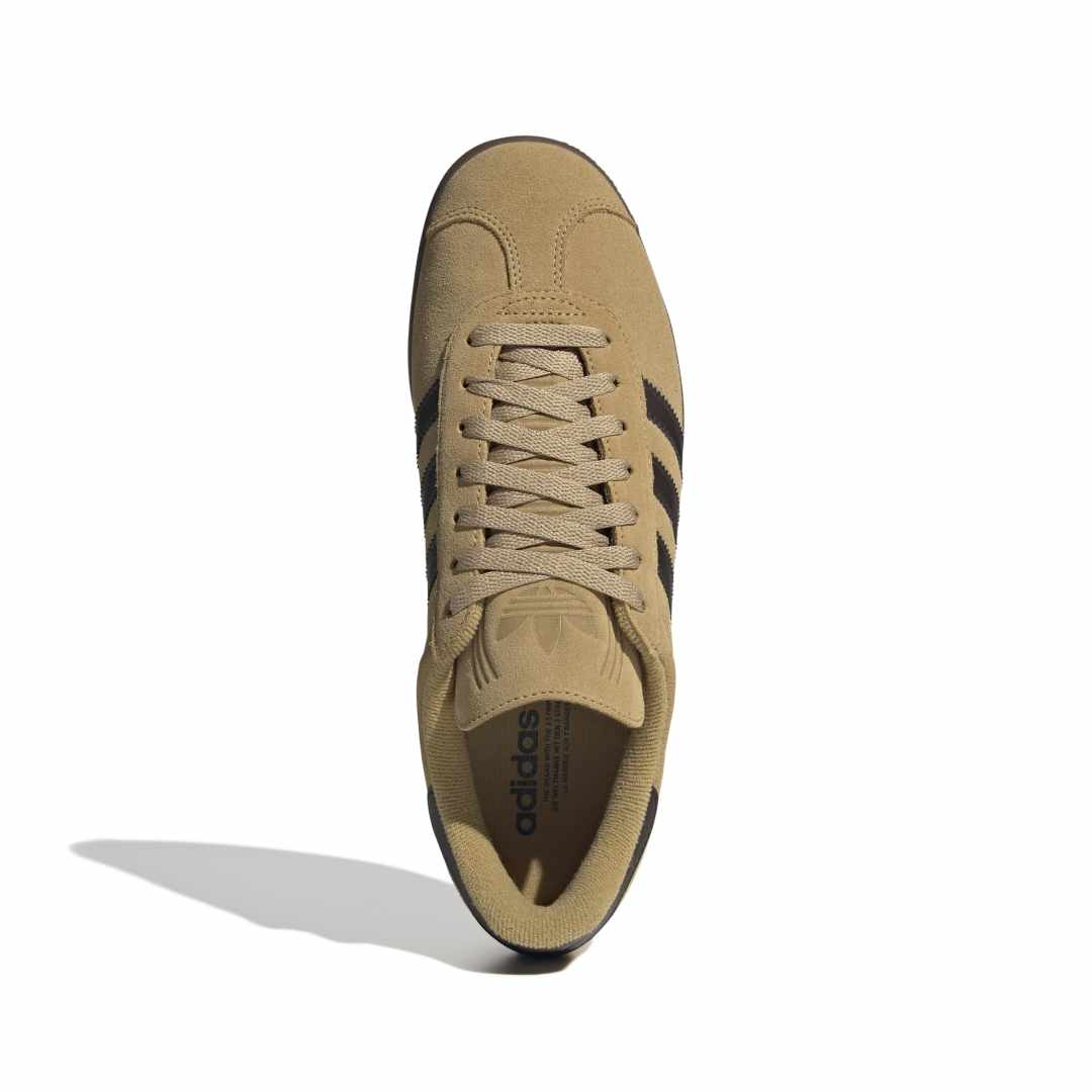 Gazelle - Golden Beige/Dark Brown/Gold Metallic