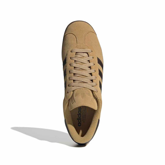 Gazelle - Golden Beige/Dark Brown/Gold Metallic